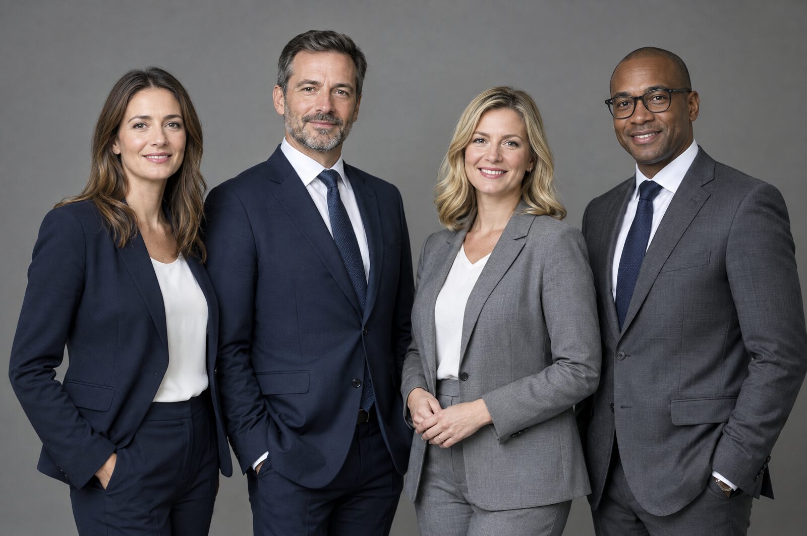 A studio team photo, ready for the annual report and the website — Lux Photo Pro