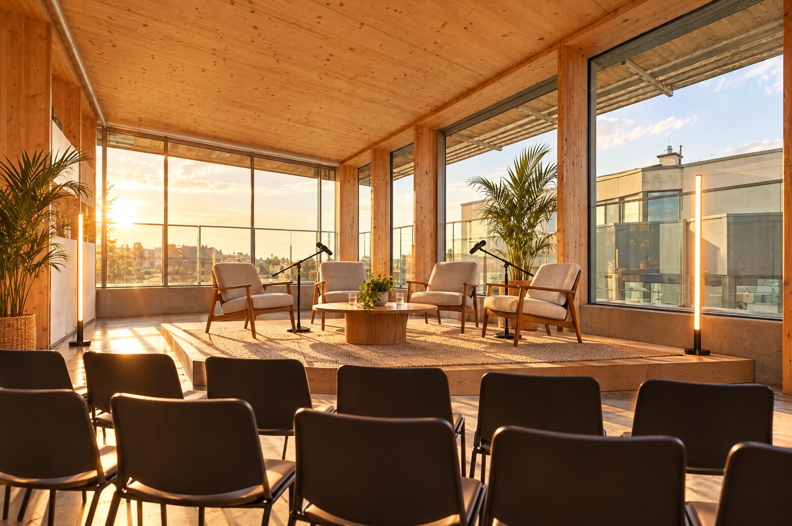 Our own studio, shown as the event before it happens — Lux Photo Pro