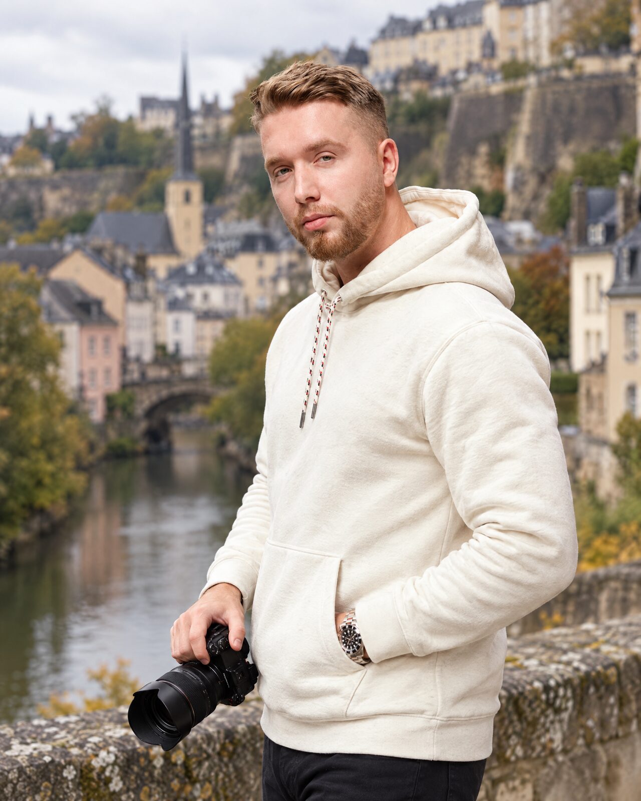 One studio portrait, a year of speaker and LinkedIn visuals — Lux Photo Pro