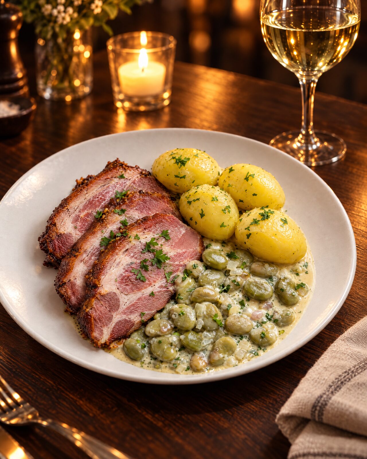 One plated dish, a menu for lunch, dinner and the terrace — Lux Photo Pro