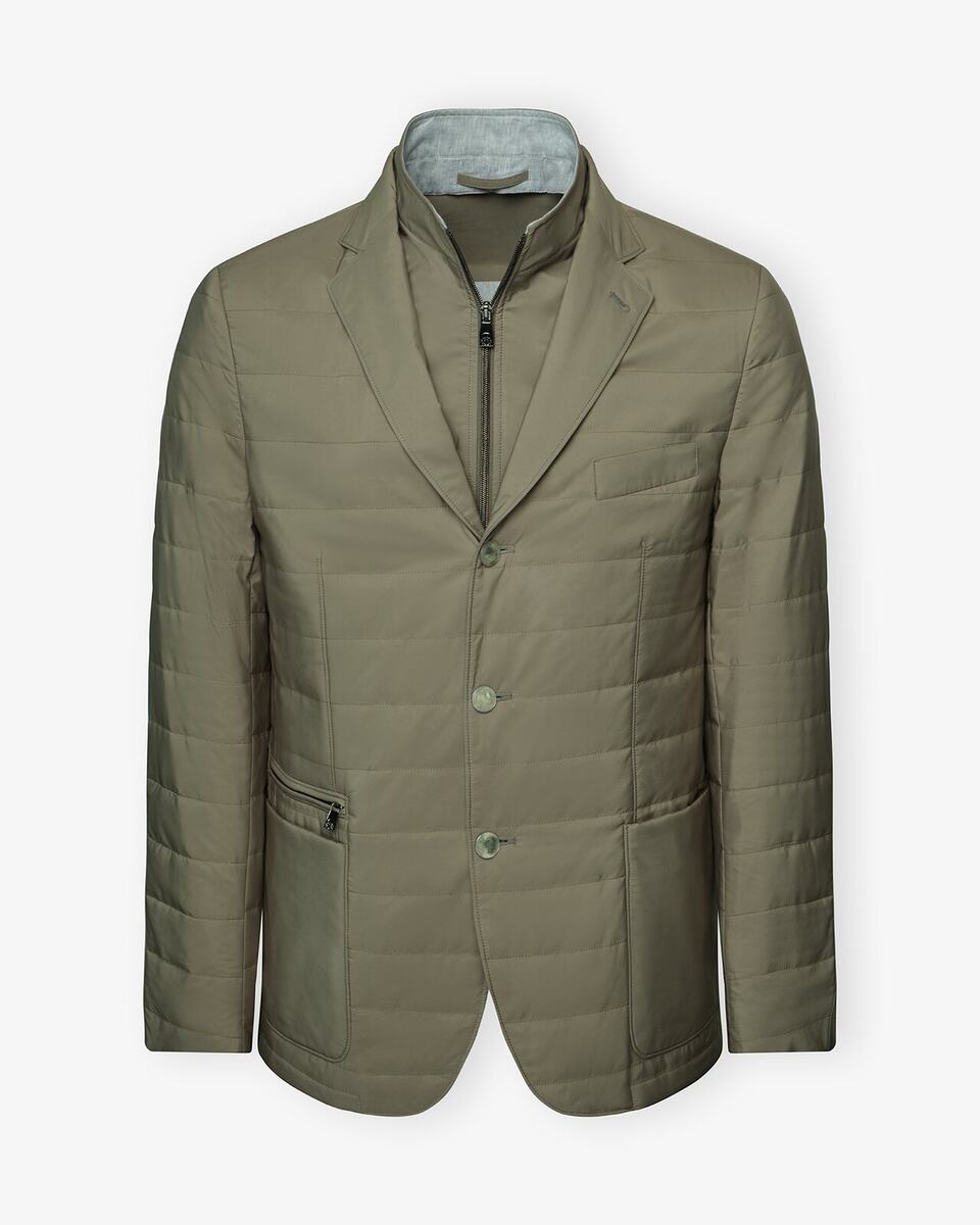 Jacket, full front on white