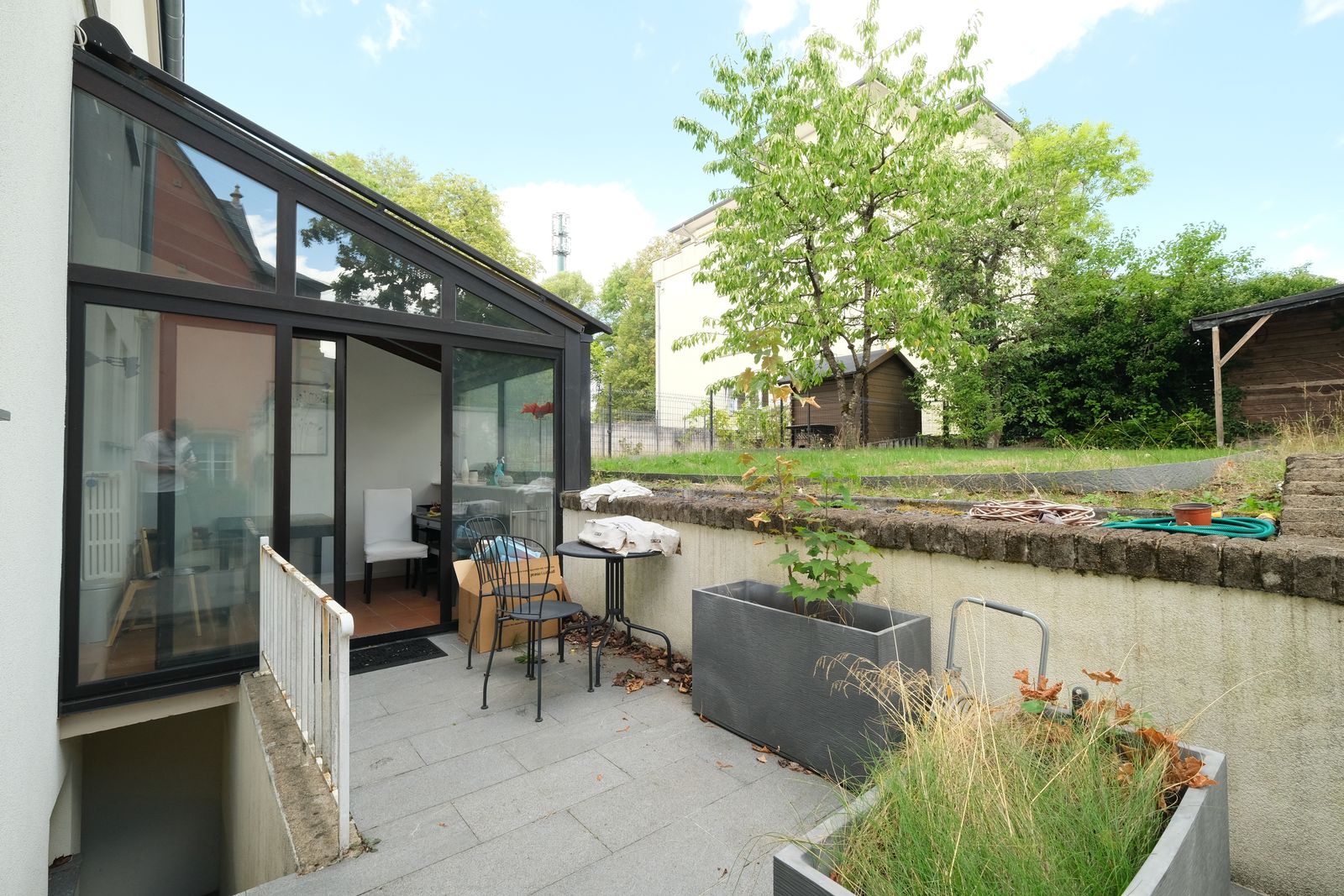Terrasse — Vorher